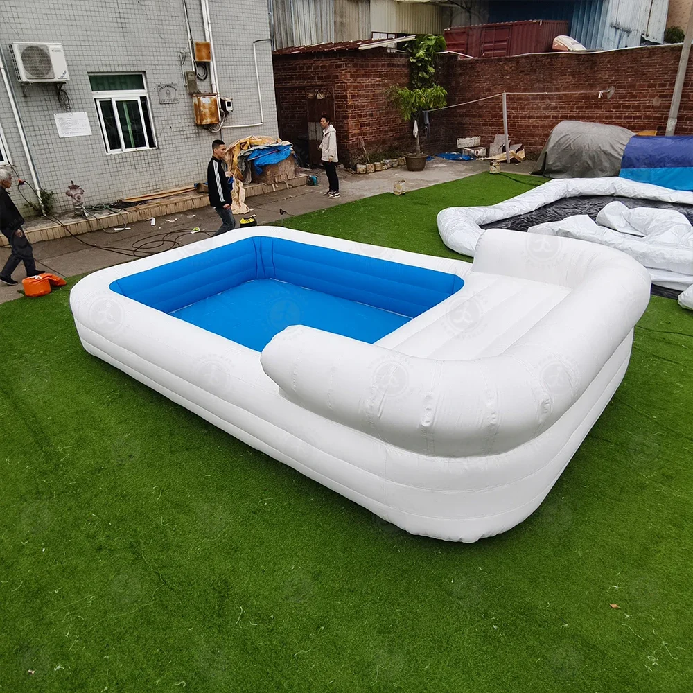 Ultimate Summer Inflatable Sofa Pool Above Ground Pool Luxury Sofa with Swimming Pool for Garden Backyard Water Party