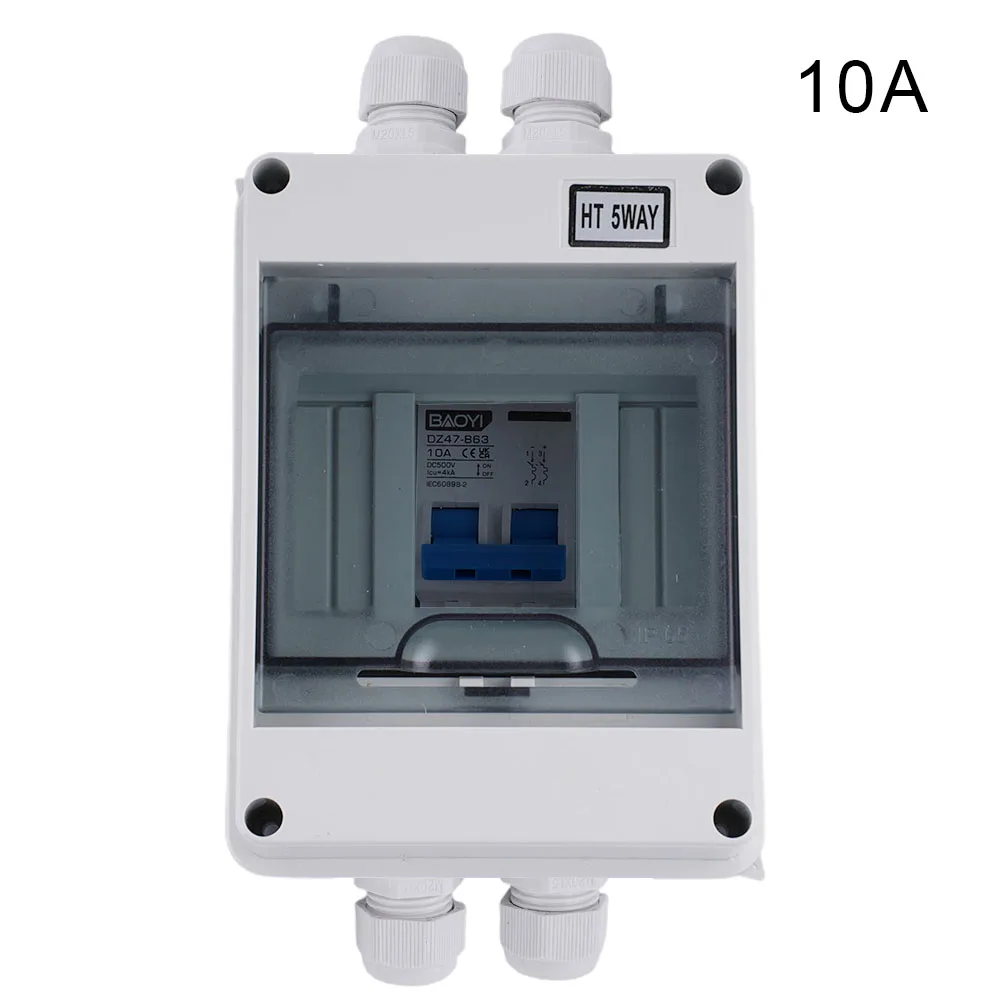 Circuit Breaker Dependable DC500V Solar Isolator Switch for Circuit Protection and Overcurrent Damage Prevention 6 125A