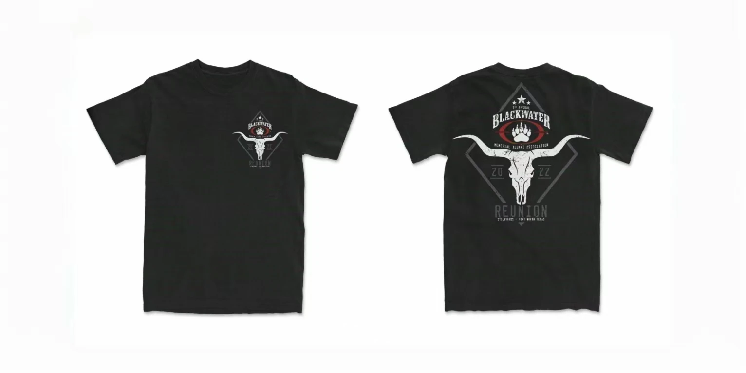 

Blackwater Memorial Alumni Association 7th Annual Reunion Tshirt 2025 Summer Short Sleeve New Product Comfortable To Wear High-