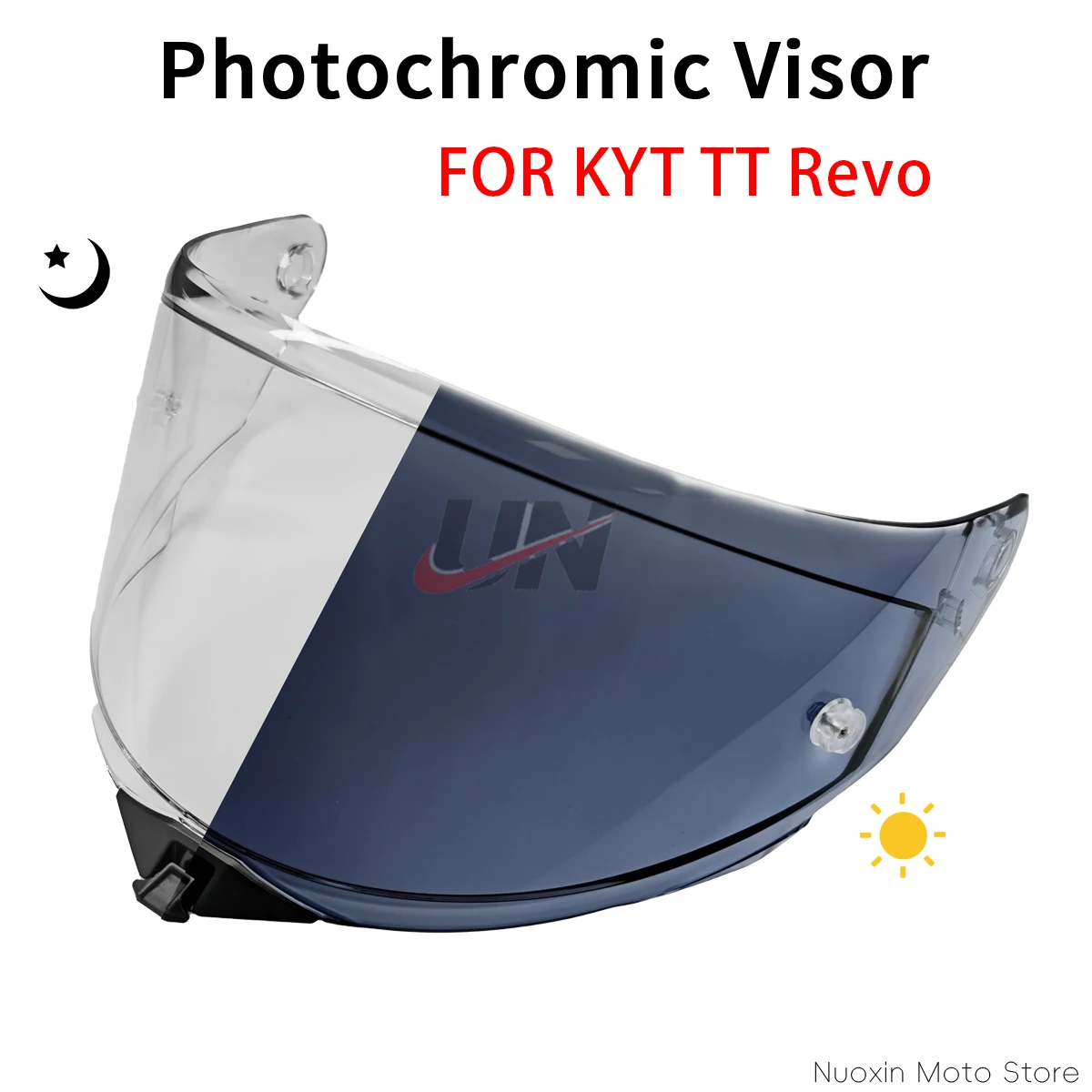 Motorcycle Helmet Visor Lens For KYT TT Revo Full Face Helmet Replacement Windshield Anti UV Anti Scratch Moto Casco Accessories