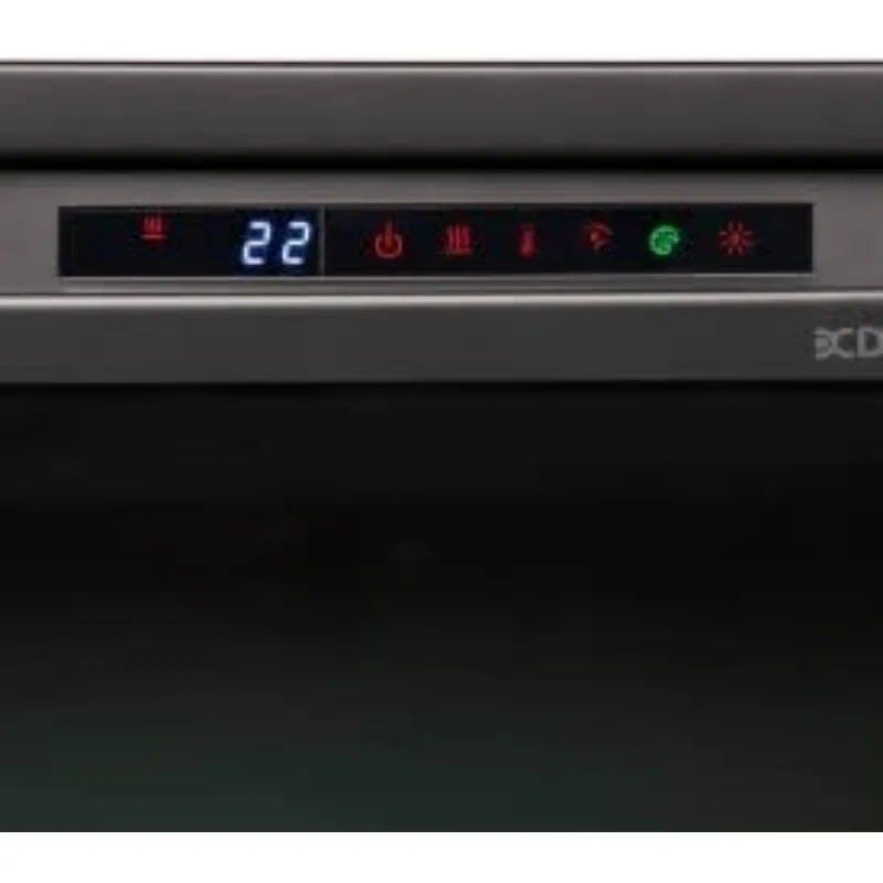 Dimplex เตาผิงไฟฟ้าในตัวขนาด 28 นิ้ว - กล่องไฟ XHD แบบมัลติไฟพร้อมบันทึกและเปลวไฟหลากสีที่สมจริง | รุ่น: XHD28L