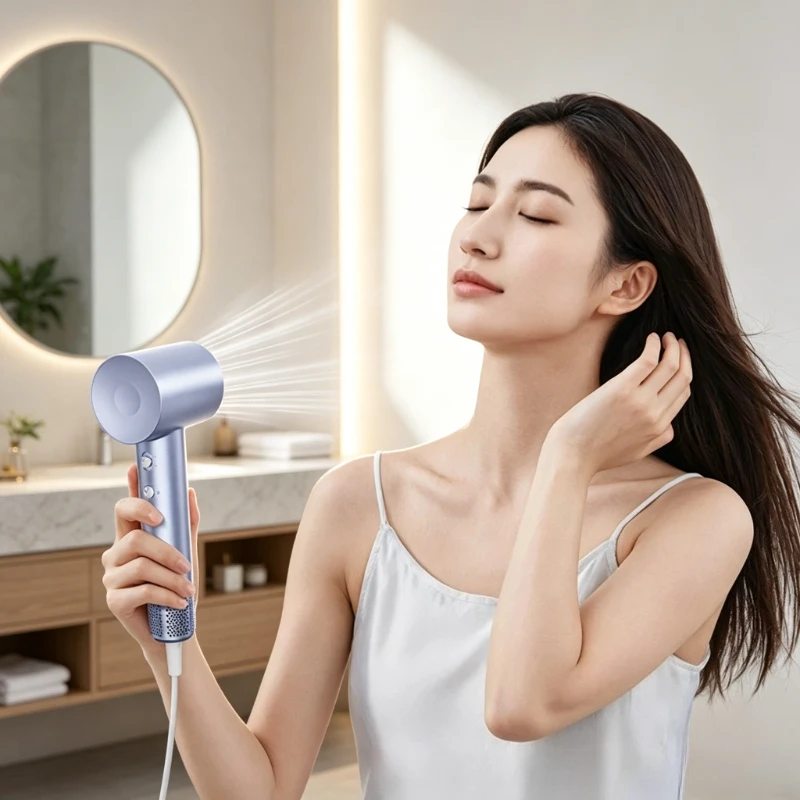 110000RPM High Speed Ionic Hair Dryer Fast Dry Constant Temperature 8 Heat Airflow Modes Low Noise for Home Salon 헤어 드라이어