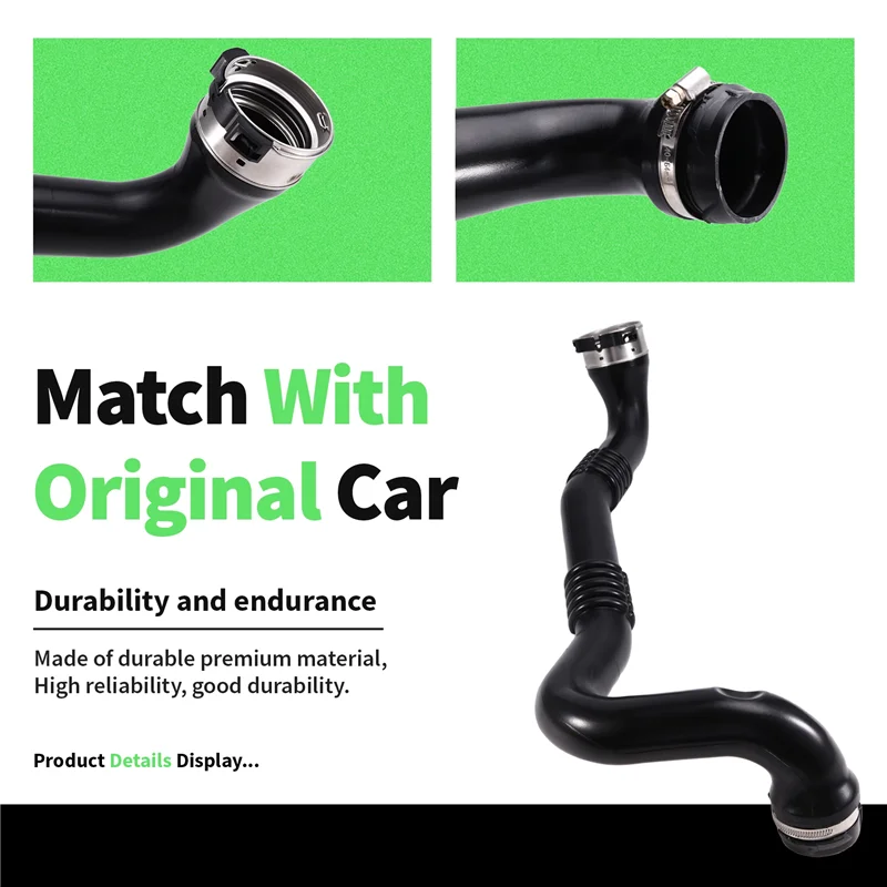 Effizienter Auto-Ladeluftkühler-Turboschlauch 144604965R für Renault Master Mk3 Opel Movano Mk2 B 2.3 Cdti 2010–2016