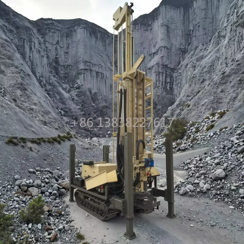 Deep Water Well Drilling Rig with Pump and Motor Core Components, Factory-Approved & Adjustable Efficiency