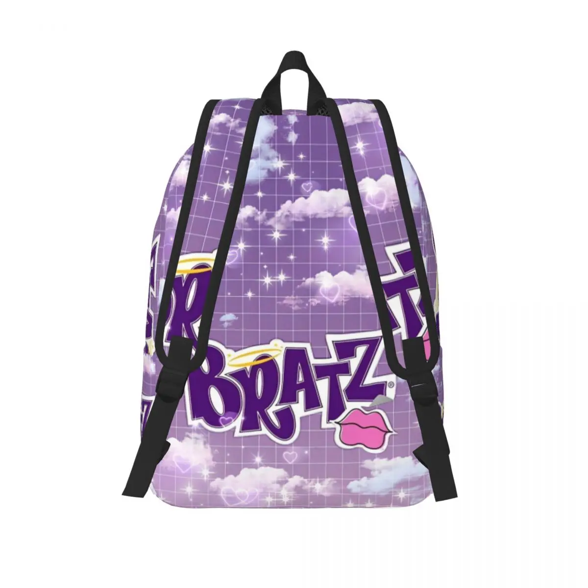 Bratz Asthetic Y2kchildhood Backpack for Kindergarten Primary School Student Bookbag Boy Girl Kids Canvas Daypack Travel