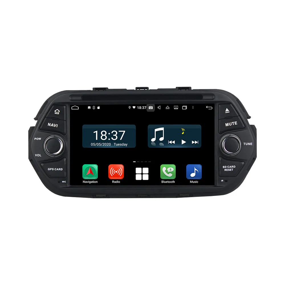 8+256GB 5GLTE QLED screen Car Radio For FIAT EGEA 2016 Multimedia Video Player 8 Core Android12 Carplay Stereo Navigation GPS