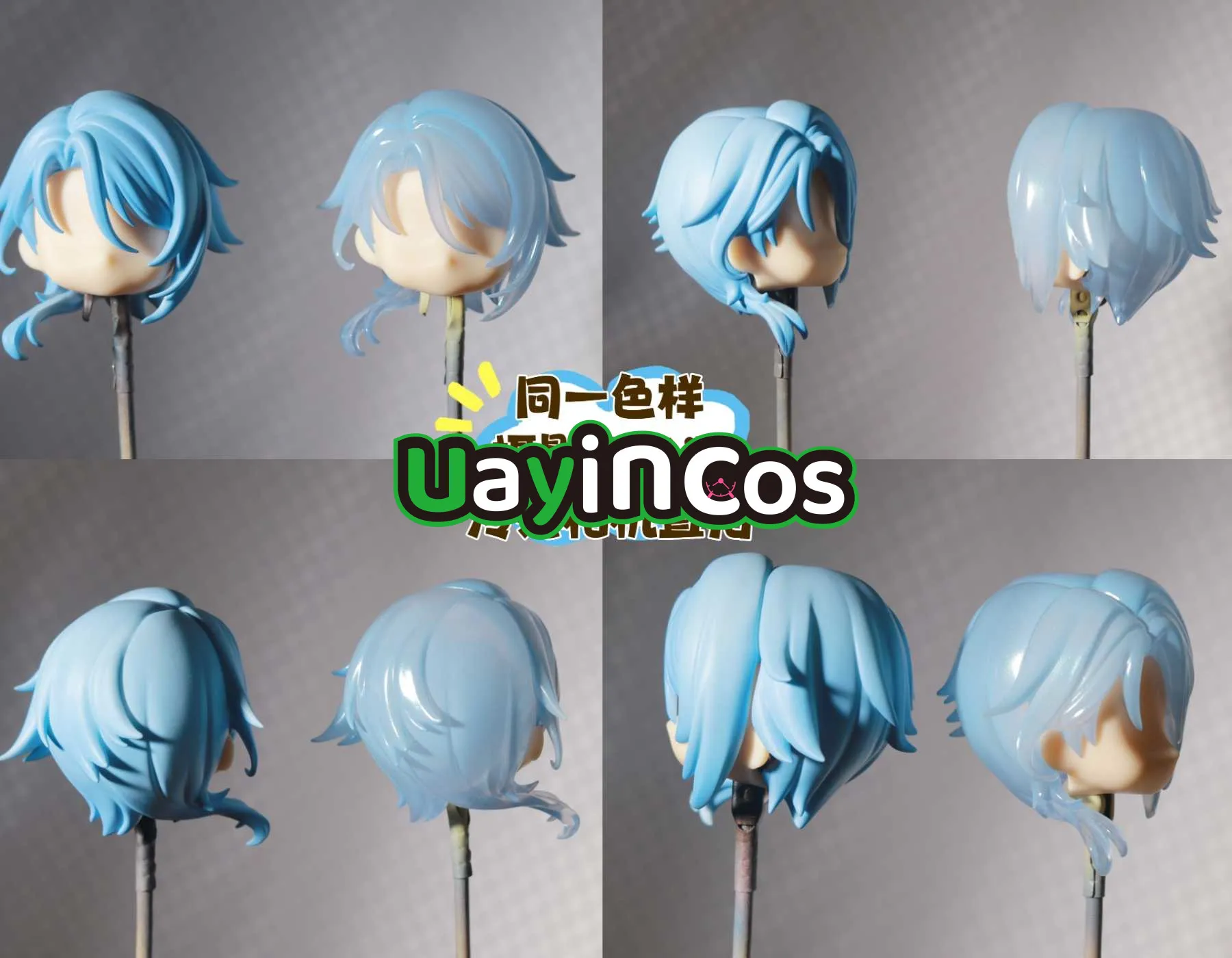 

Ручная работа Genshin Impact Kamisato Ayato OB11 BJD парик из волос съемные аксессуары для кукол игры милый реквизит аниме фигурка игрушка детский подарок