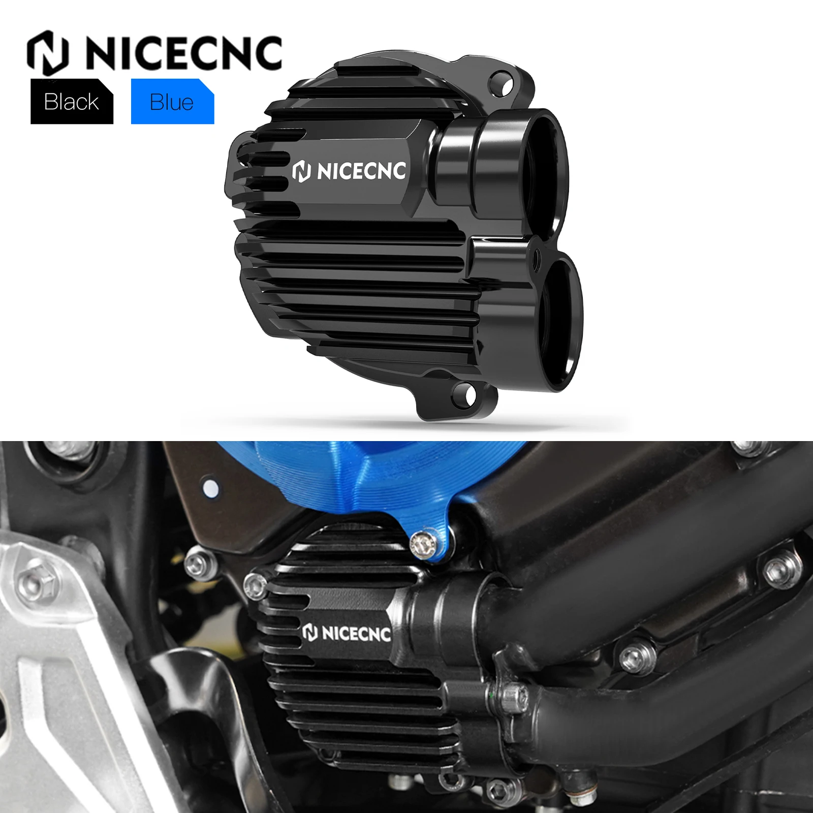 For Yamaha Tenere700 XTZ700 2019-2024 Water Pump Cover Rally Edition 2020-2024 World Raid 2022 MT-07 2018-2020 XSR700 2018-2023