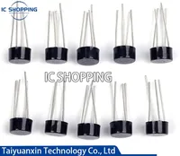 20PCS 2W10 Silicon Bridge Rectifier Bridge Round Bridge 2A 1000V Single phase Round Rectifier Can Replace 2W06 2W08