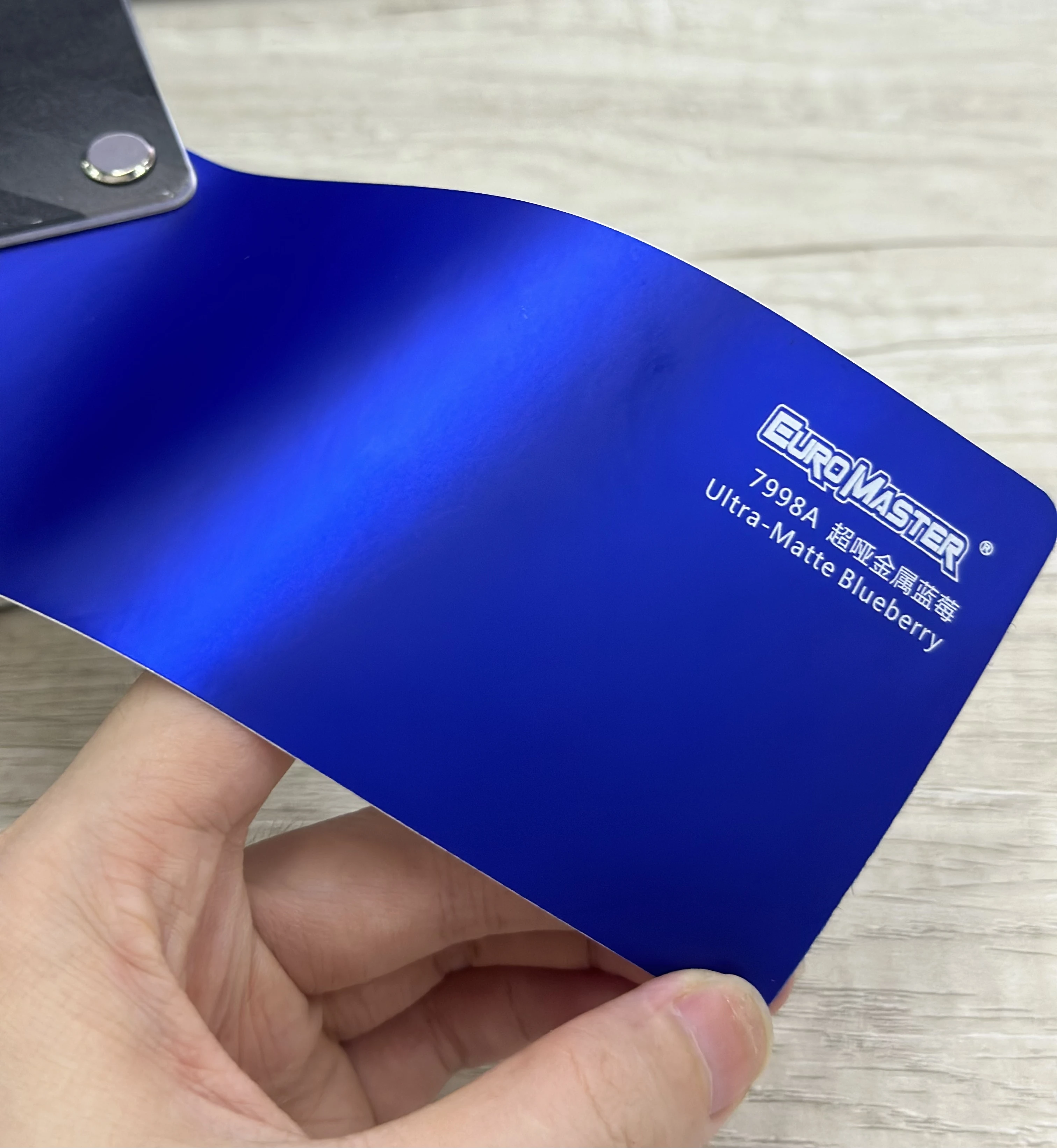 

Eutomaster Premium Vinyl Cost Car Super Matte Metallic Blue Wrapping Film Vehicle Sticker for Color Changing Roll