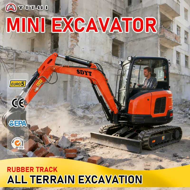 

Новый тип гусеничного экскаватора: Высококастомизируемый мини-погрузчик 2,0 тонны, малый экскаватор с телескопической стрелой и кабиной, быстрая доставка