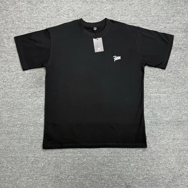 New Casual Short Sleeved Tee Tops High-quality Fashion Round Neck Printed Patta T-shirt