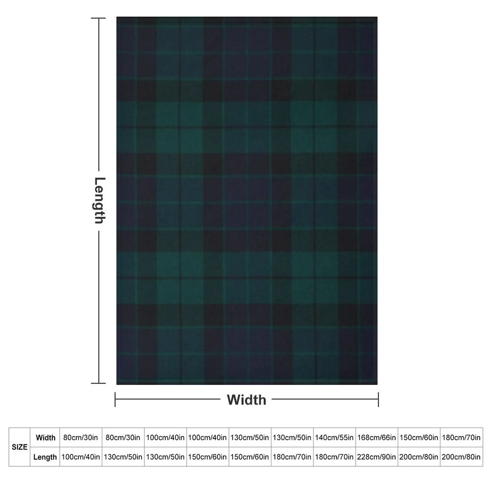 MacKay Scottish Tartan Throw Blanket For Baby for winter Flannel For Sofa Thin Blankets