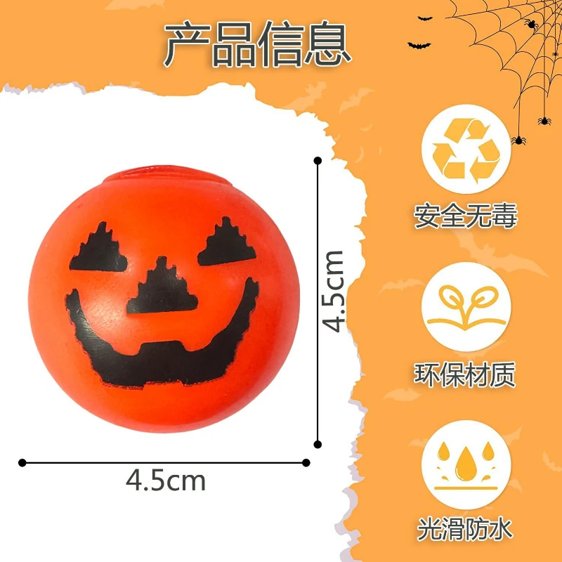 Halloween Sollievo dallo stress Pizzico Divertimento Festa creativa Zucca Rilascio Palla di perline d'acqua Giocattolo antistress È un ottimo regalo di festa