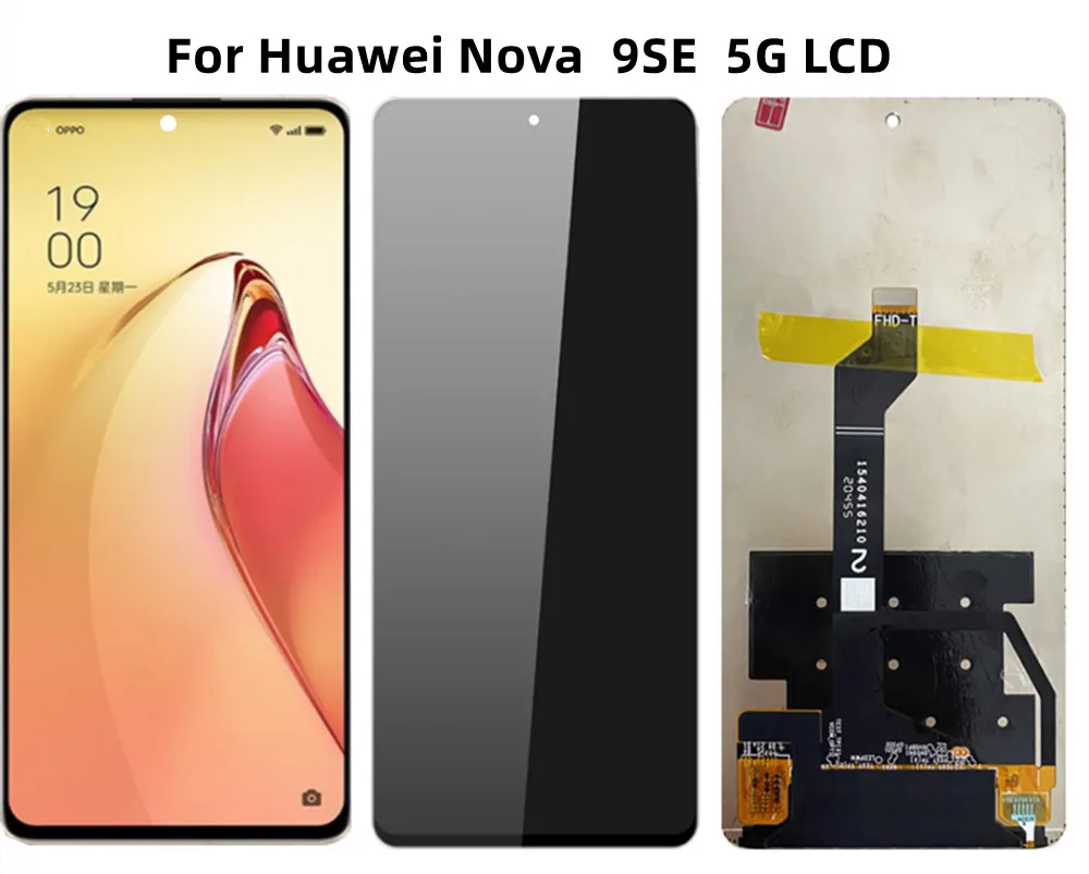 

6.78'' IPS LCD For Huawei Nova 9 SE 9SE 5G LCD Display Screen Touch Panel Digitizer For Honor 50 SE JLH-AN00 LCD Frame Display