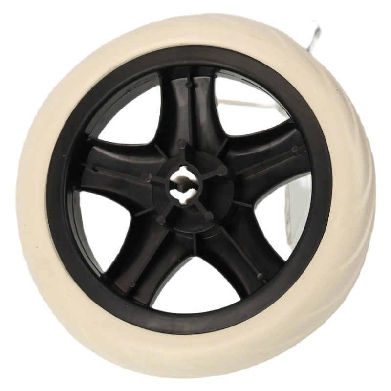 Easy to move, white water ripple wheels, shopping cart, small cart, replaceable parts