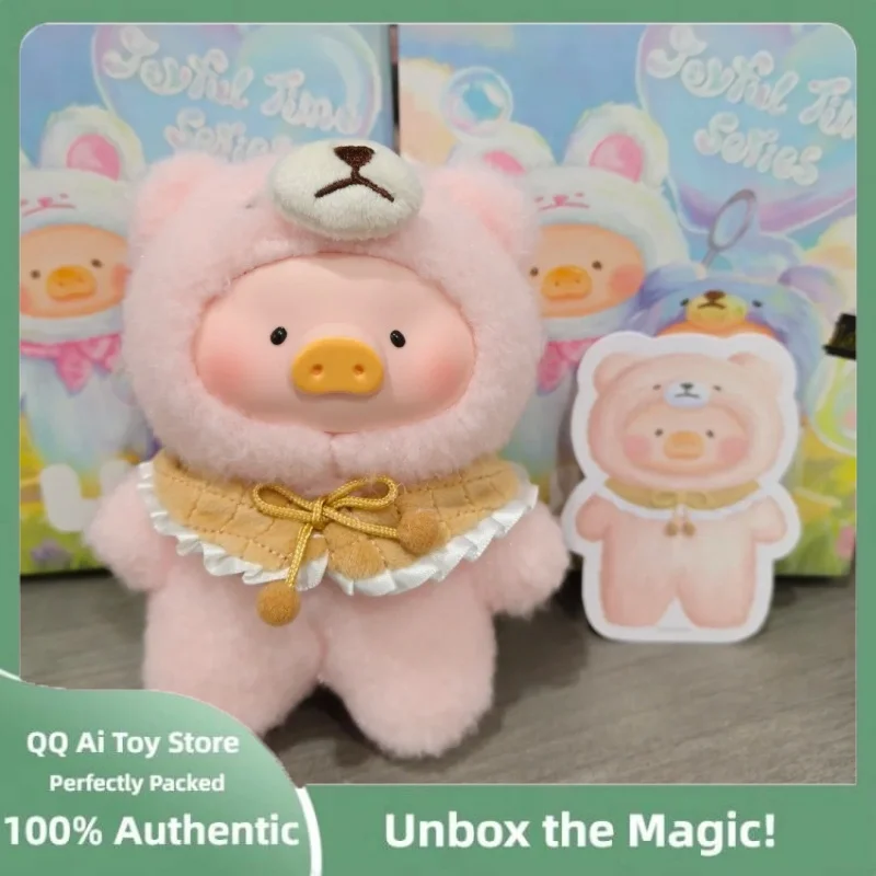 Originallulu Pig V2 Good Times Series صندوق أعمى Kawaii الحيوان الفينيل أفخم لطيف دمية لعبة حقيبة قلادة صندوق غامض أفخم نموذج هدية