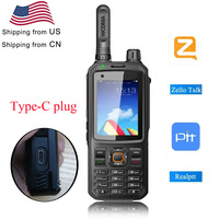 New Inrico T320 4G Network Radio Unlock Android 7.0 Mobile Phone Type-C Plug Mobile Phone Global Call Work With Real-ptt / Zello