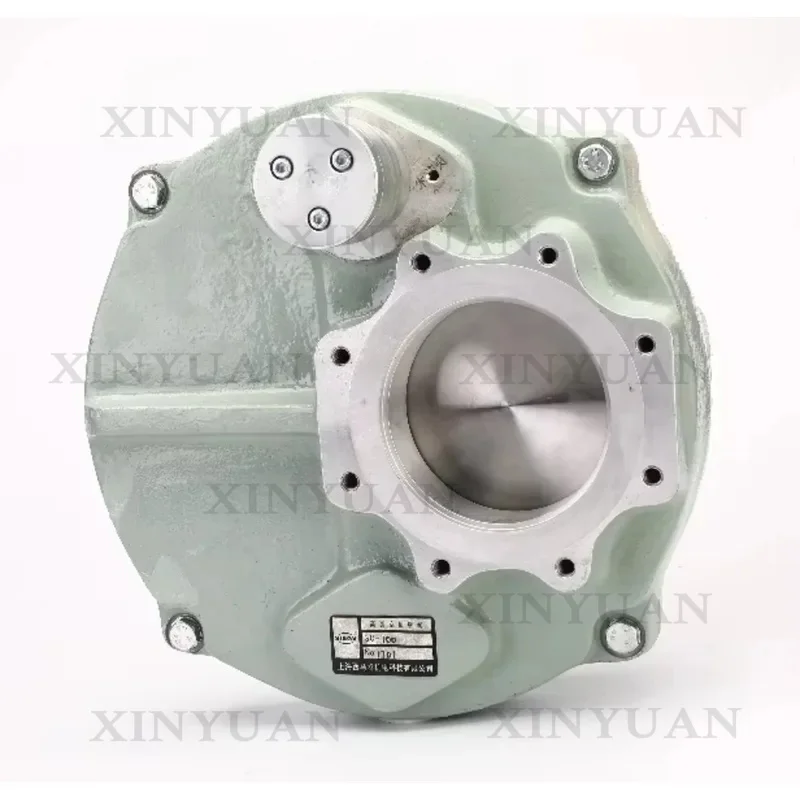 Aluminum alloy o-ring shaft seal ISO-F/DN 160 manual/electric pneumatic vacuum swing valve DN 100 gas barrier universal gate