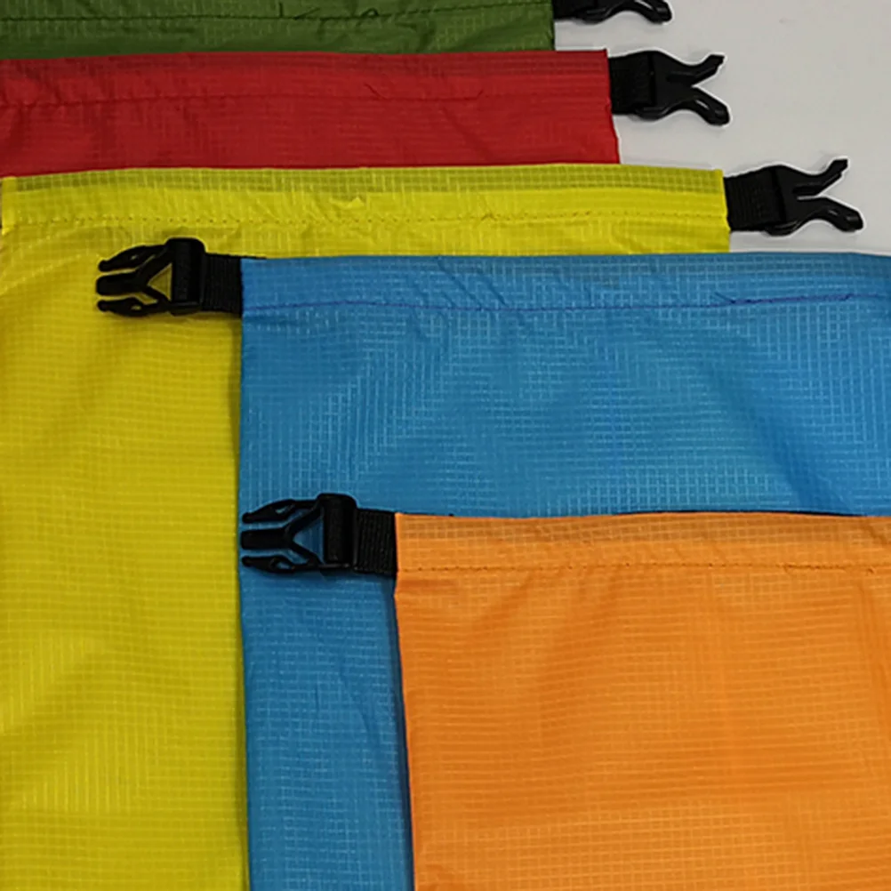 5Pcs Drifting Waterproof Bag Set Xl Xxl Waterproof Dry Bags for Kayaking Rafting Camping Outdoor Activities Boat Travel