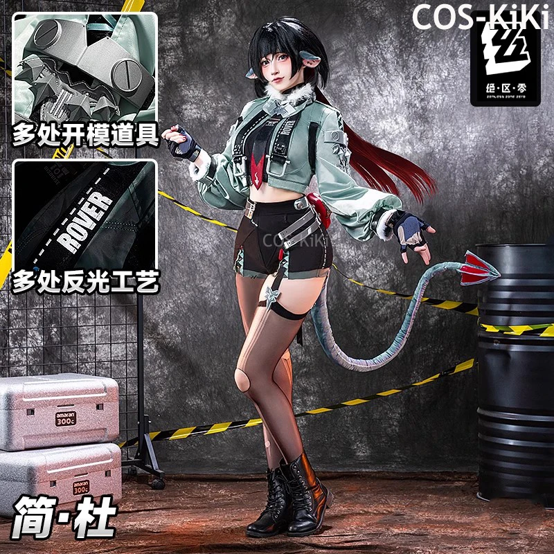 

COS-KiKi Zenless Zone Zero Jane Doe Game Suit Nifty Lovely Uniform Cosplay Costume Halloween Party Role Play Outfit Women