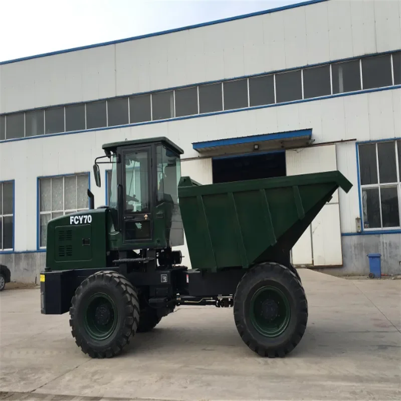 Profissional Scissor Lift, óleo de palma basculante, ponta elétrica, camião Mini, dumper jardim, carregamento traseiro, venda quente