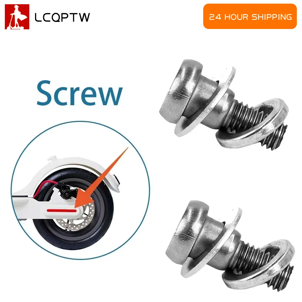 

Для Xiaomi M365/pro электронный скутер 1/2/6 шт. винт с фиксированным болтом заднего колеса электрический скейтборд винты подшипника заднего колеса аксессуары