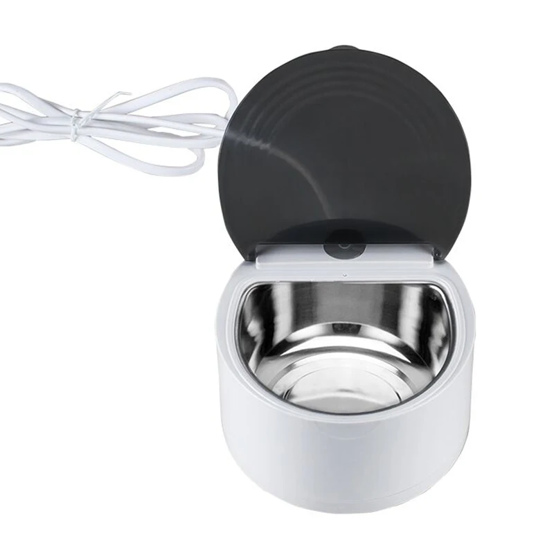 

Professional Portable Ultrasonic Denture Cleaner Simple Efficient Cleaning Machine Remove Stain Cleaner for False Tooth Braces
