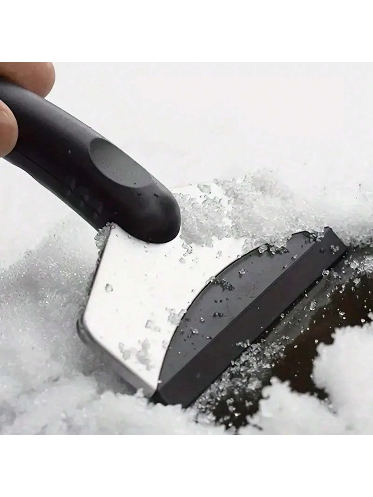 Stainless Steel Snow Removal Shovel for Car Windshield, Small Snow Removal Shovel, First Snow, 1Pc