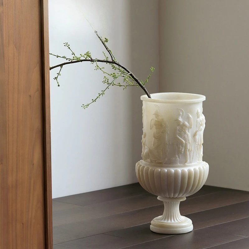 Ancient Roman retro vase high-end medieval ornament