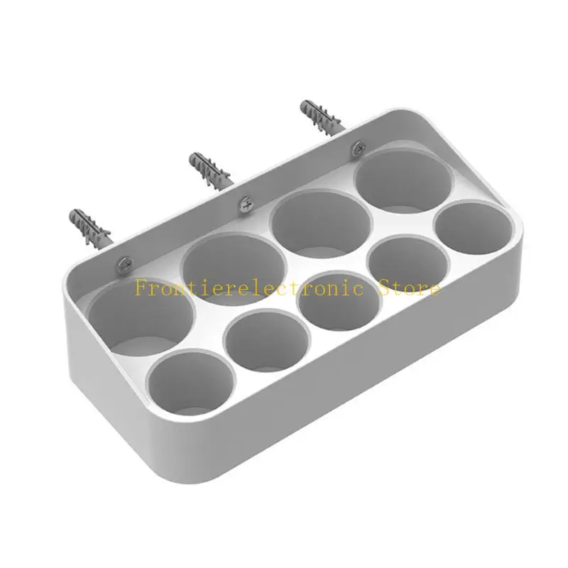 G8DB Battery Holder Space Saving Battery Storage Box Wall Mounted Easy Installation