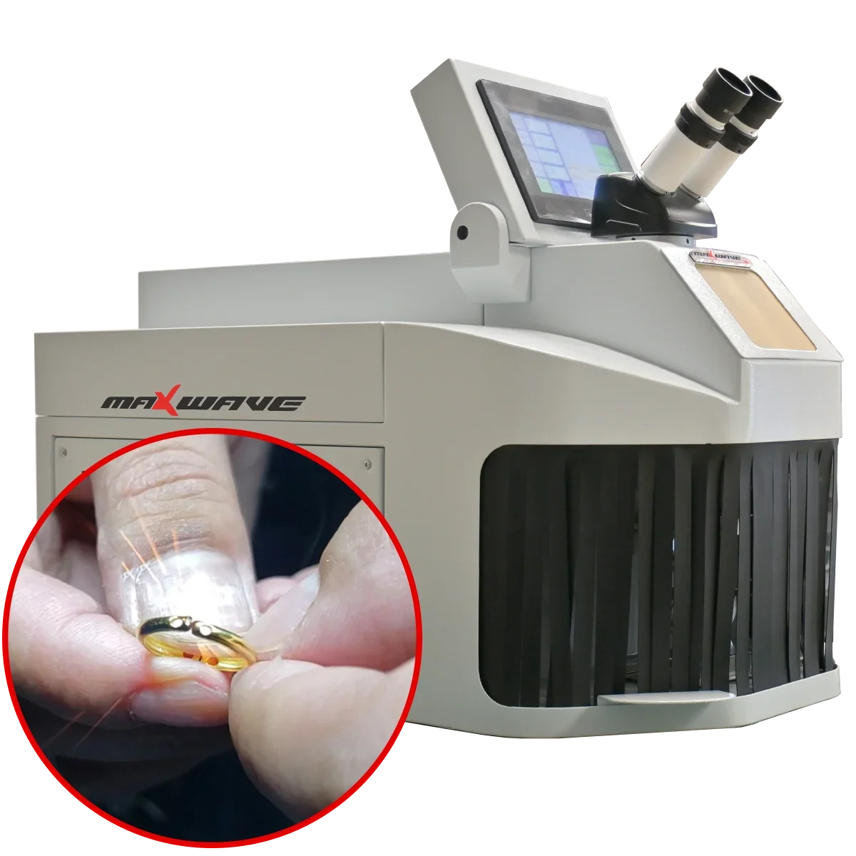 

Jewelry Gold Laser Welder Portable Mini Screen Microsocope Laser Welding Machine Desktop 100w 200W Handheld Soldering Machine