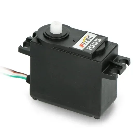 Feetech Servo Standard Size 180 Degree Plastic Gear Plastic Case Analog Servo FS5103B for Rc Car,airplane,UAV,helicopter Models