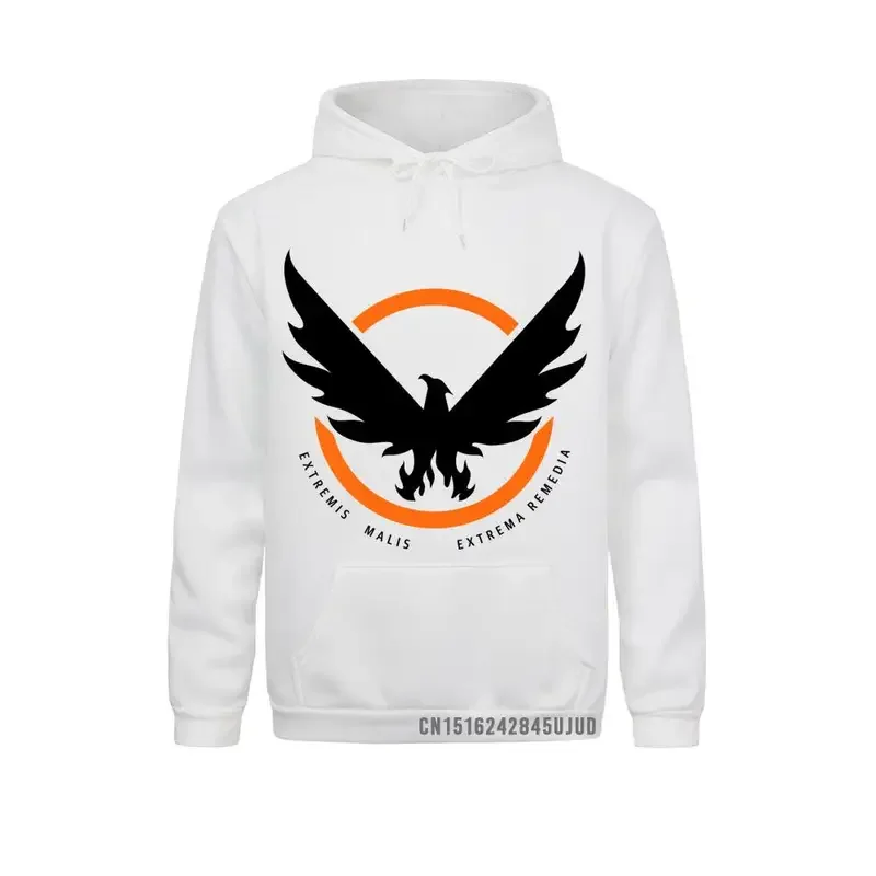 Tom Clancy The Division Sweatshirt The Division 2 SHD Logo Hoodie Long Sleeve Cute Pullover Basic Sportswear