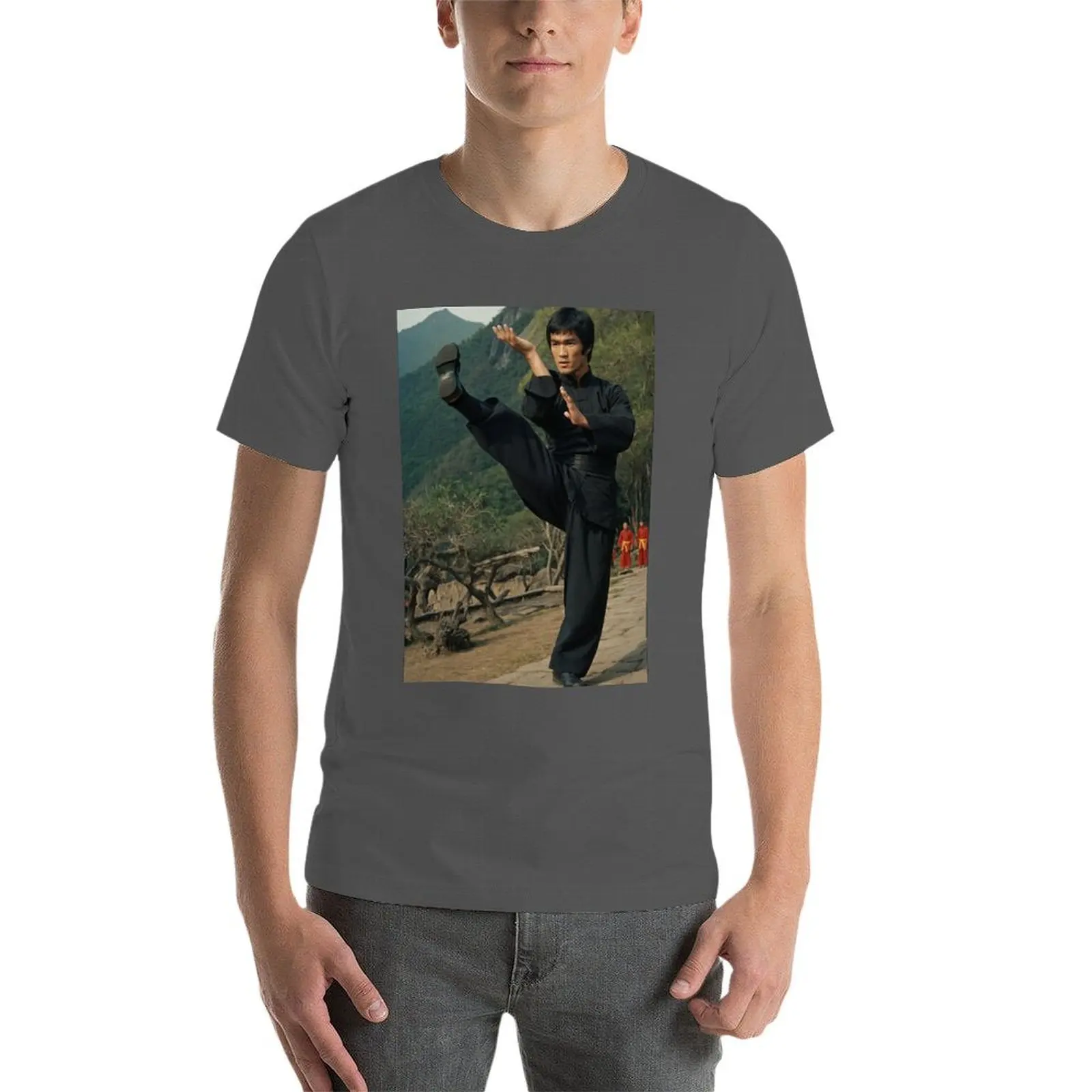 التنين الشرف على جذورهم تي شيرت تي شيرت للرجل القطن لينة تي شيرت القطن 100% تي شيرت رجل تي شيرت غير رسمي #4