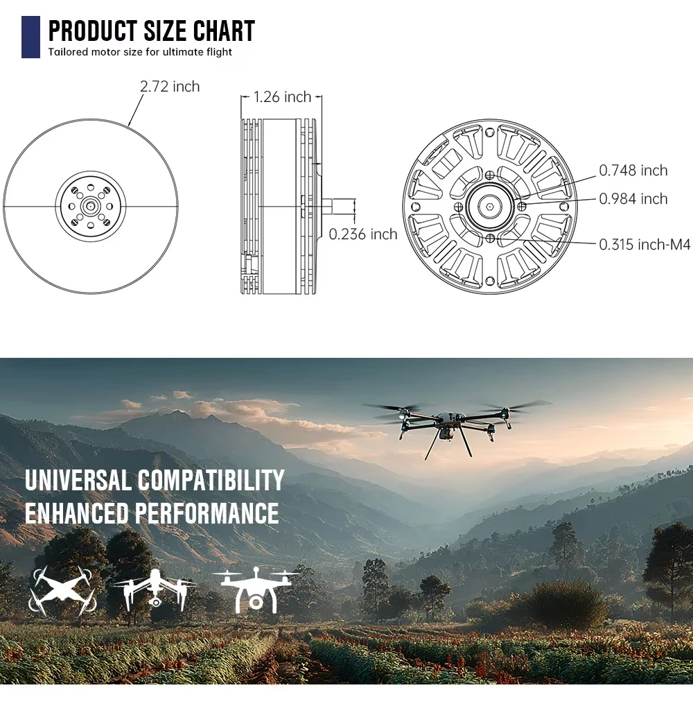 APStoreFaradyi D-rone Motors Fpv Motor Dc Electric U-av Fixed Wing Gimbal Fpv Racing Multirotor Gearbox Long Range Dr-one