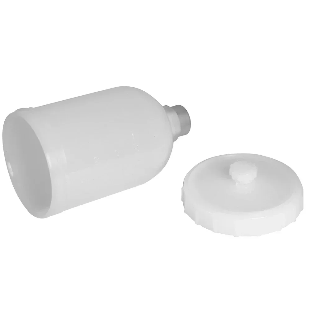 300ML Plastic Spray Paint Cup Sprayer Cup Threaded Connector For H-2000 R-100 HVLP Spray Paint Tool For Spray Gun Parts