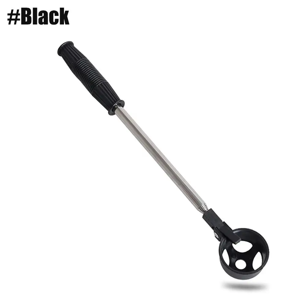 Extendable Telescopic Golf Ball Retriever 8 Sections Non-Slip Handle Portable Golf Ball Picker Automatic Locking Rounded Head