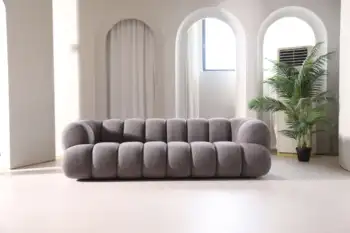 Contemporary Fabric Sofa Set – Comfortable Living & Bedroom Seating 1
