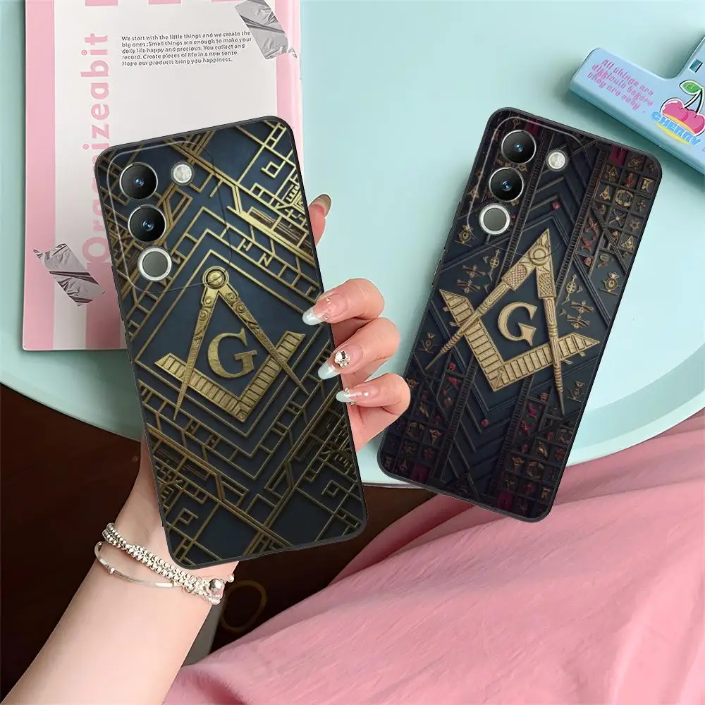 

Чехол Freemason для мобильного телефона VIVO V60 V50 V40 V30 V29 V27 V25 V23 Pro Lite 5G с цветной печатью, роскошный чехол для смартфона