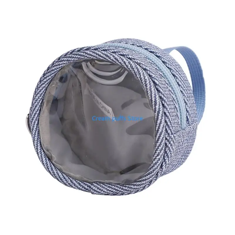 50LE Unique Plush Decorated Case With PVC Transparent Compartment Great For Outdoors Commuting And Daily Essential