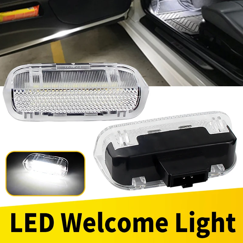 

White Led Door Courtesy Lights Under Warning Lamp 1K0947411A For VW Passat B6 B7 Golf 5 6 Plus Jetta Touareg EOS Scirocco Skoda