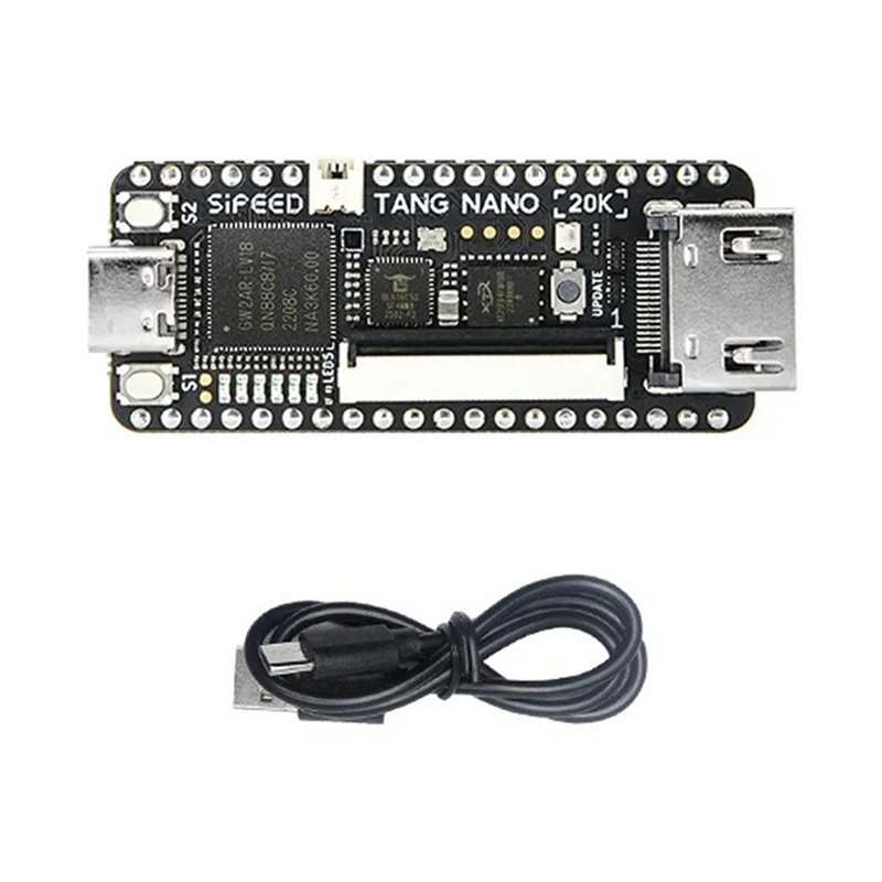 For Sipeed Tang Nano 20K FPGA Development Board RISCV Linux Retro Game Player (with Pin Header)