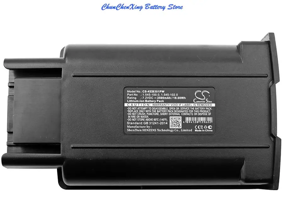 100% NEW 2500mAh Battery for KARCHER  1.545-104.0, EB 30/1 Cordless Electric Sweeper 12