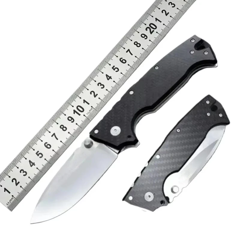 Colst AD10 AD-10 Pocket Folding Knife M390 Blade Carbon Fiber Handle Camping Hunting Tactical EDC Survival Tool Knives