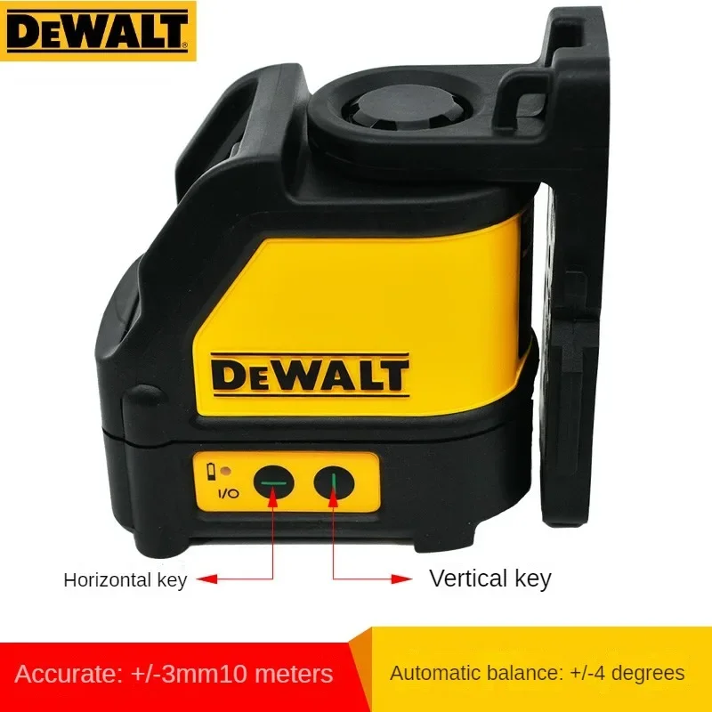 DEWALT DW088CG Livello automatico di linea ad alta precisione con incrocio laser verde