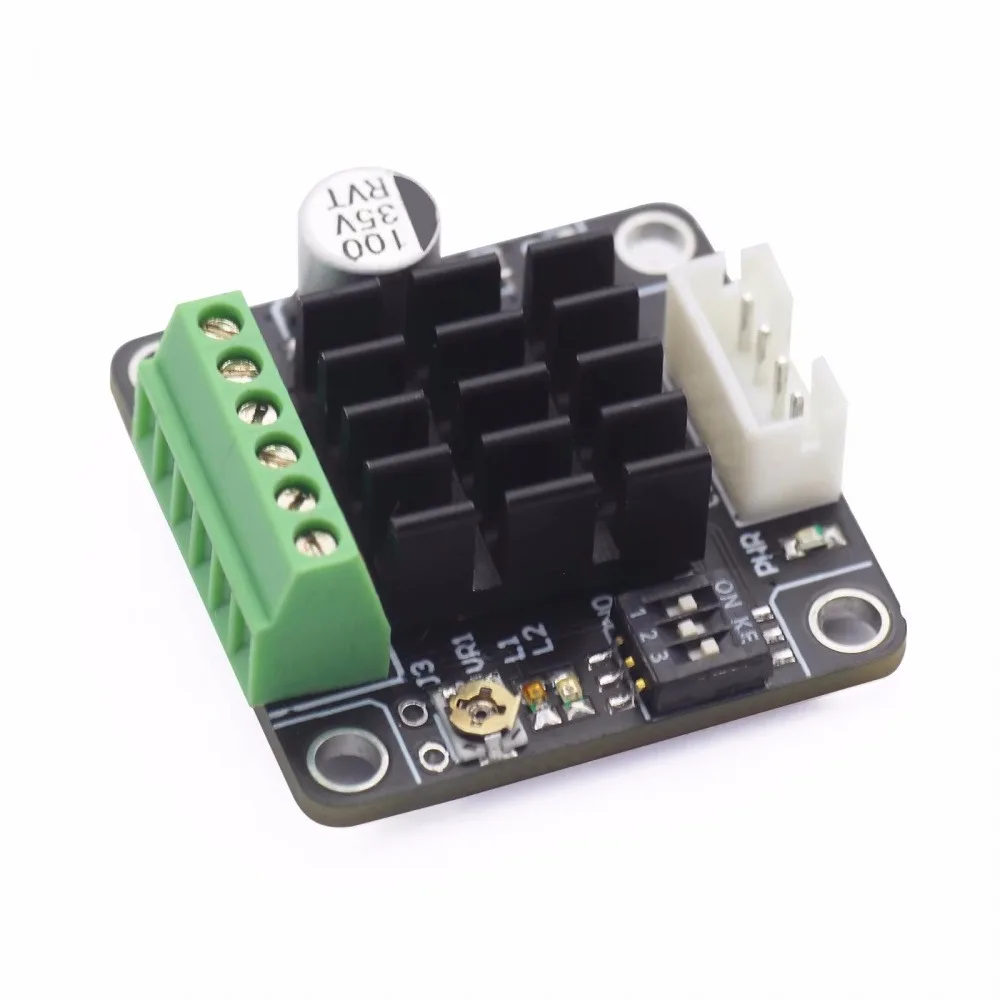 20/28 Stepper Motor Driver Module Pulse Type DC12-36V Small Two-phase Four-wire Stepper Motor Driver with Overcurrent Protection
