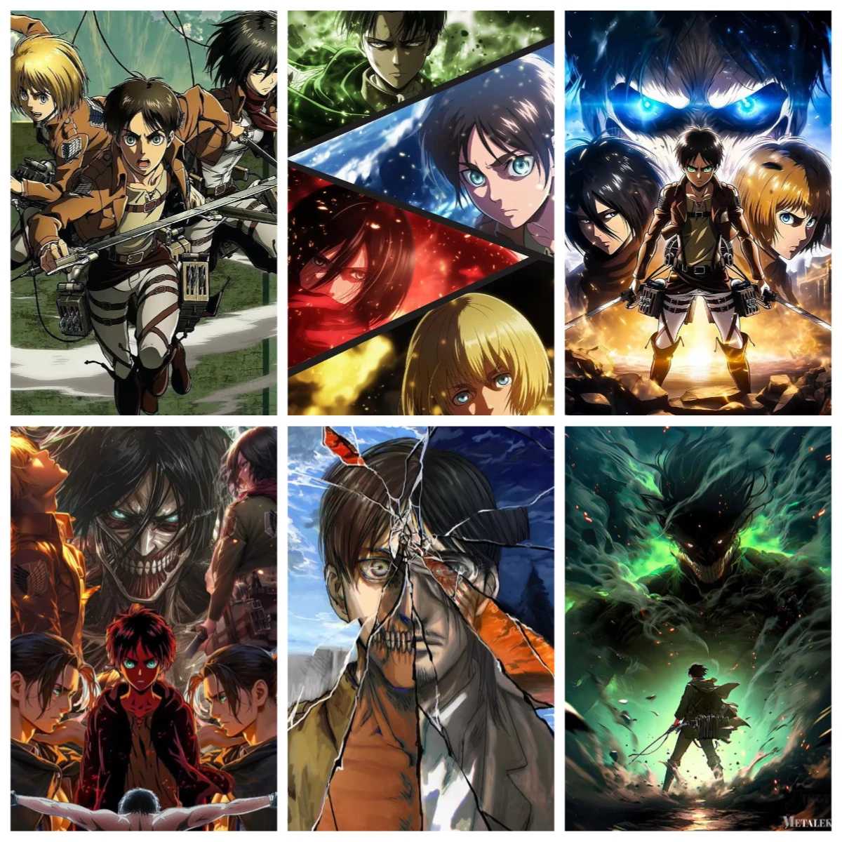 A-Attack O-On T-Titan Anime Jigsaw Puzzles 500/1000/1200/2000PCS Wall Decor for Living Room Bedroom Perfect Gift No Frame