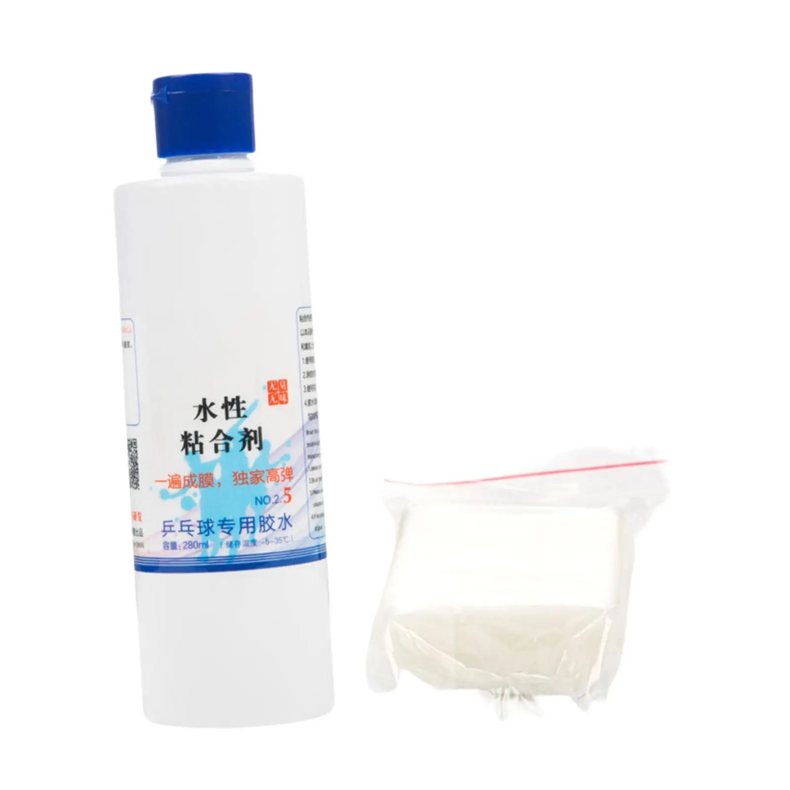 

Table Tennis Racket Glue with Sponge for Assembling Paddle DIY Pingpong Racket Table Tennis Liquid Glue Pong Paddle Glue