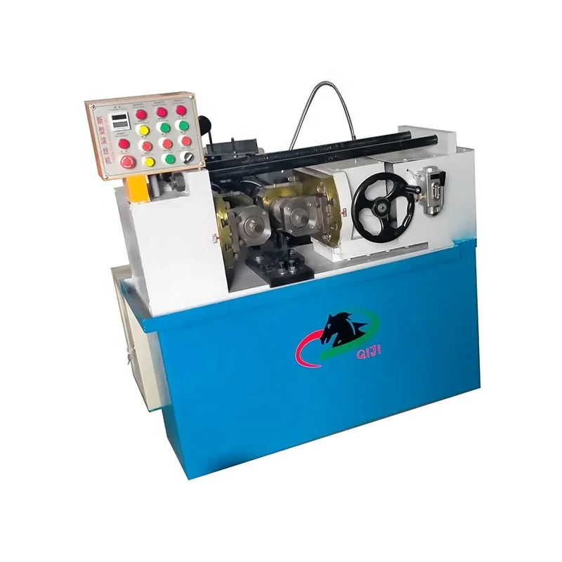 Hydraulic automatic thread rolling machine construction site knurling machine tooth rubbing machine